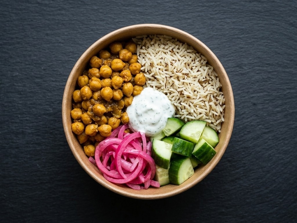 Chana Power Bowl — Chickpea-based option